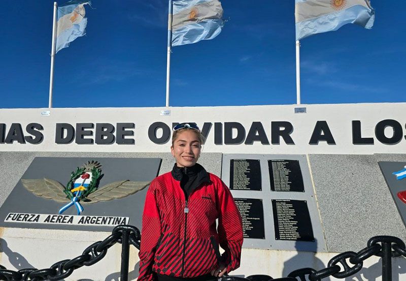 Una fueguina correrá su primera maratón en las Islas Malvinas
