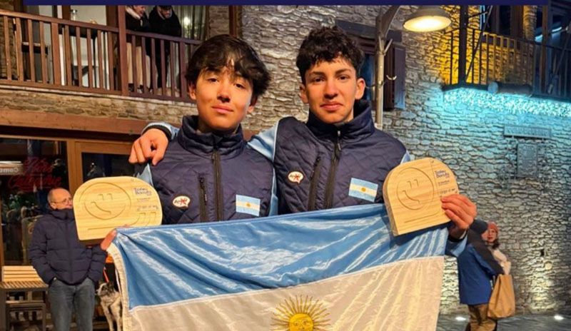 Histórico podio de Guaricuyú y Tossen