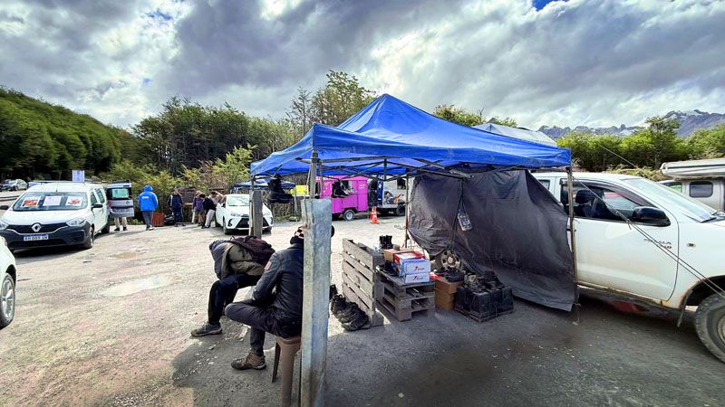 Laguna Esmeralda, la ¨Saladita¨ del fin del mundo 