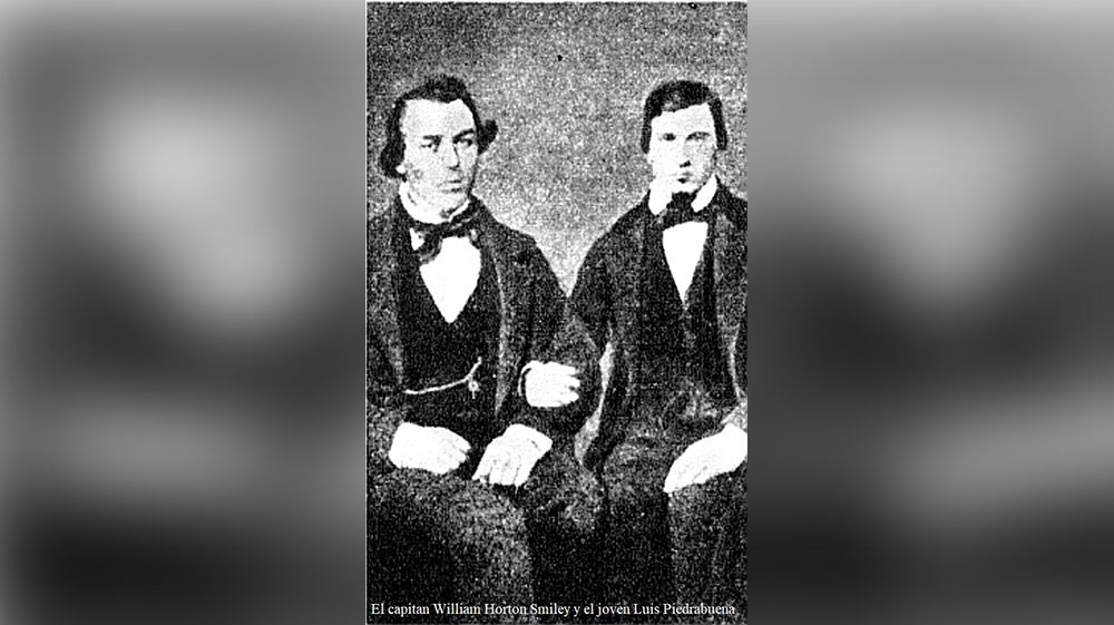 Piedrabuena es oficial de un barco que lleva ovejas a Malvinas