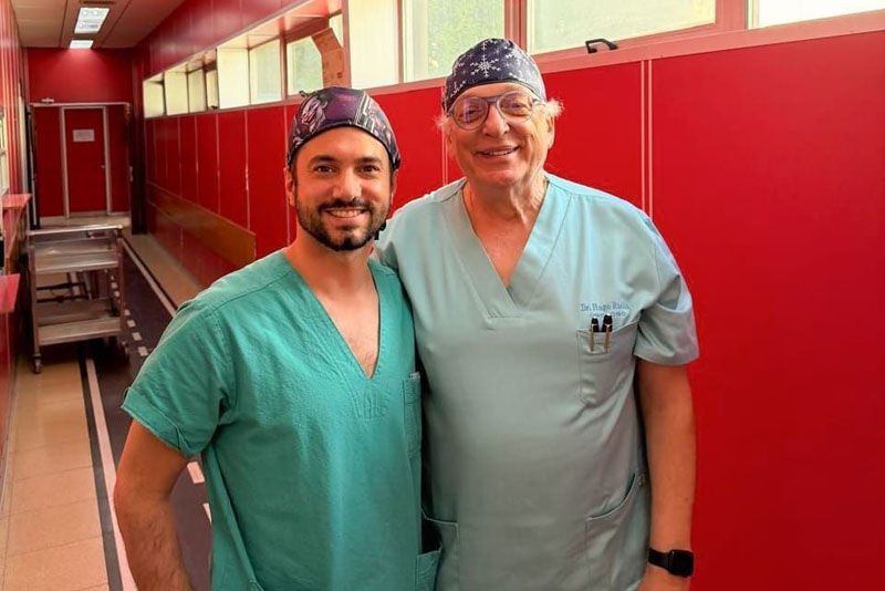 Histórica cirugía en el HRU