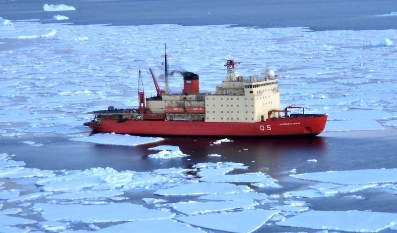 El Irízar completó el relevo en la base Belgrano II 