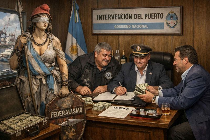 La provincia negociada y el puerto que nunca se derrumbó  (final)