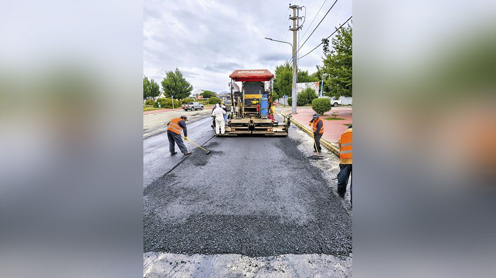 Avanzan las obras  de repavimentación en el circuito céntrico y sanitario