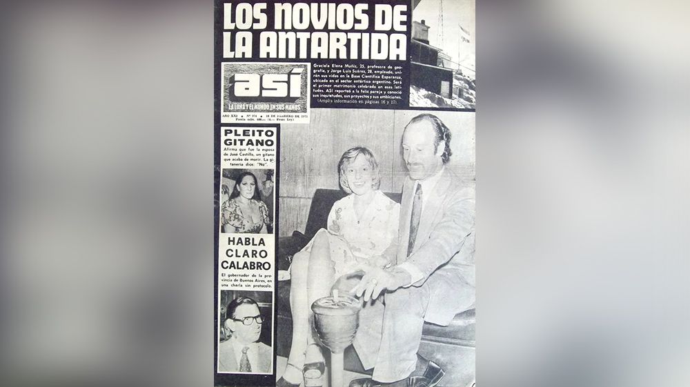 Anuncian la realización del primer casamiento en Antártida