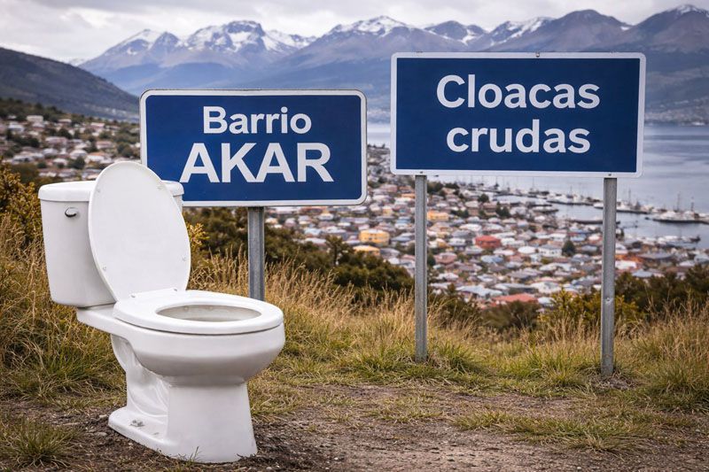 Cloacas crudas y promoción turística