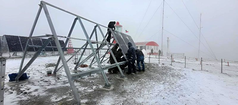 Chile completó una actualización planimétrica en la frontera fueguina
