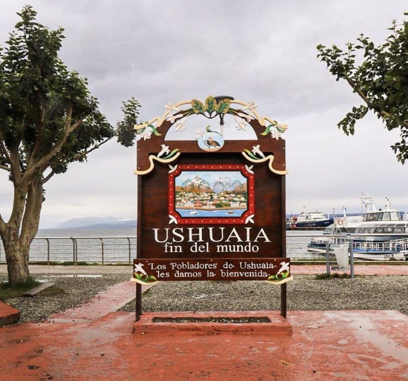 La Municipalidad restauró el cartel ‘Ushuaia Fin del Mundo’