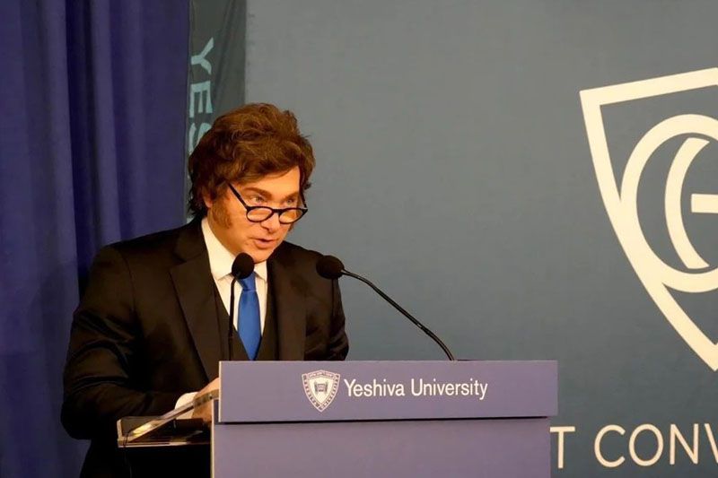 Milei en Nueva York: “Somos enemigos de Irán”