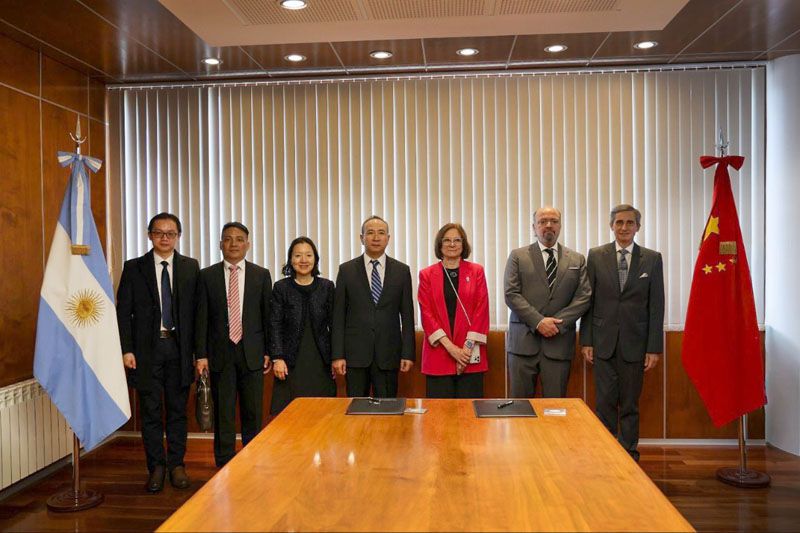 El Superior Tribunal recibió al embajador de China