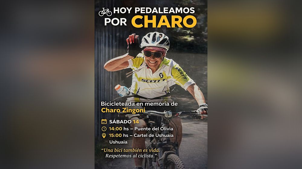 Convocan a una bicicleteada en memoria de Charo Zingoni