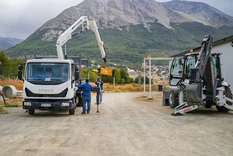 Nuevo equipamiento para obras y mantenimiento