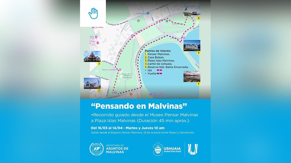 La Municipalidad impulsa actividades para fortalecer la Causa Malvinas 