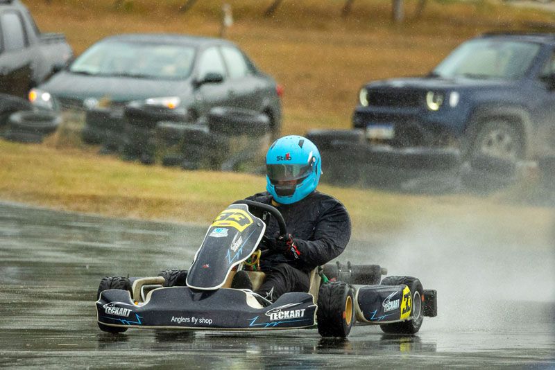 Ushuaia, de fiesta bajo la lluvia