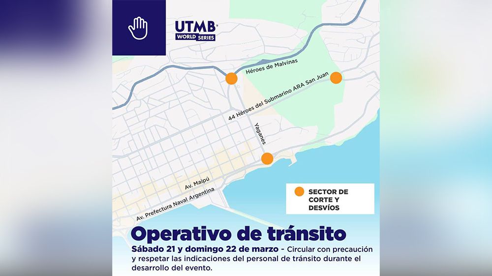 Habrá cortes y desvíos de tránsito en zona centro