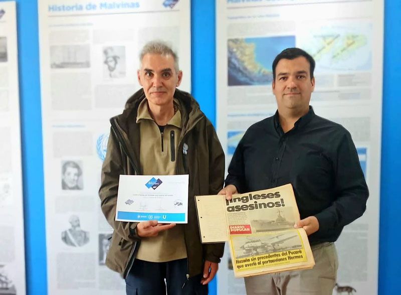 El Espacio Pensar Malvinas incorpora material histórico 