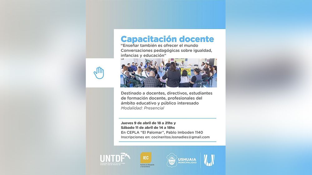 La Municipalidad impulsa capacitación docente en el CePLA