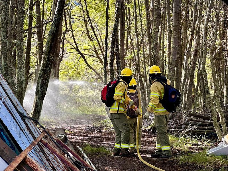 Capacitación para fortalecer la respuesta a incendios forestales