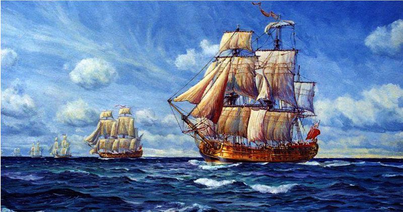 Barco inglés sufre quiebra del mástil y pérdida de velamen