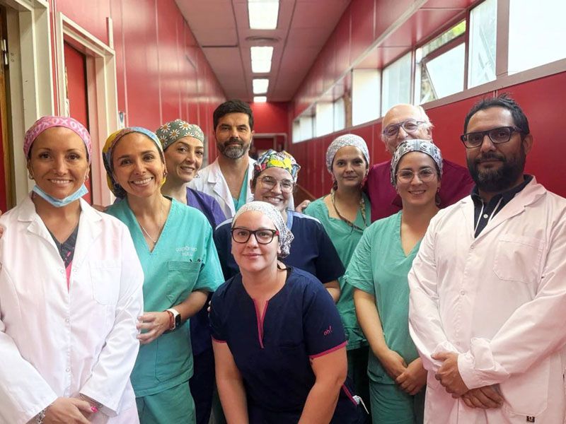 Detalles de la cirugía neonatal de alta complejidad