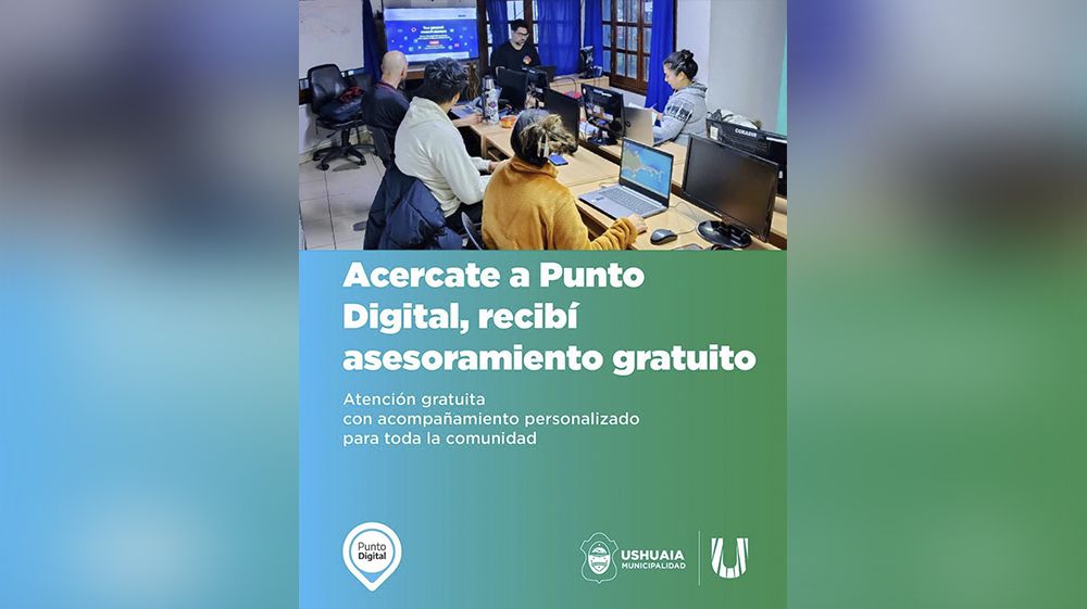 El ‘Punto Digital’ acompaña el acceso a trámites y capacitaciones 