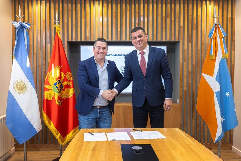 Río Grande y Herceg Novi sellaron su hermanamiento