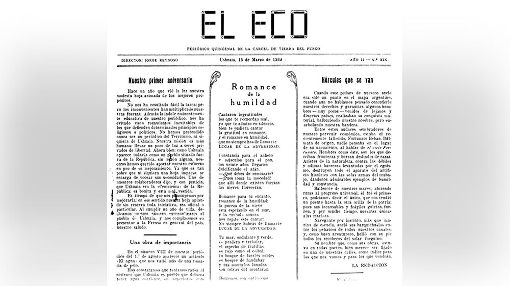 Conciben en Ushuaia el “género periodístico carcelario”