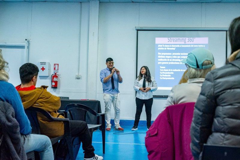 Punto Digital sumó un taller de streaming para formación en contenidos en vivo