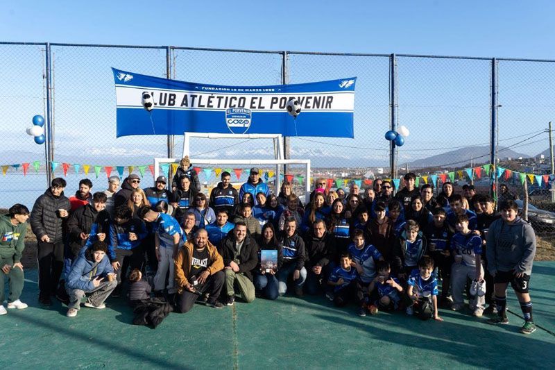 El Municipio entregó al Club El Porvenir la administración de un playón deportivo en el barrio Andorra