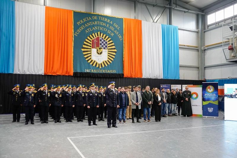 La Policía celebró 141 años de servicio