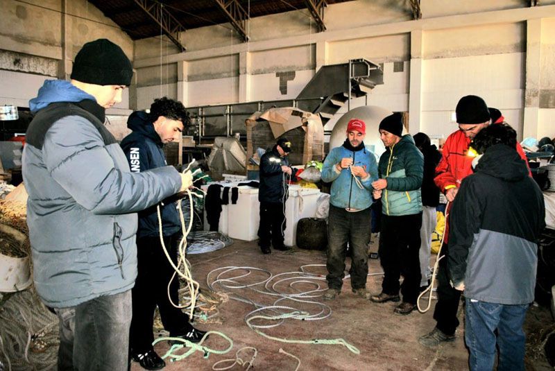 Formación de pescadores artesanales 