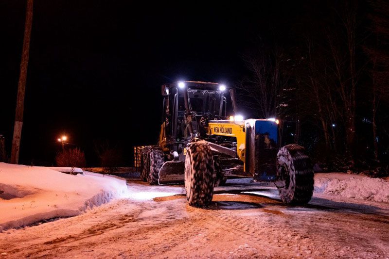 El Municipio desplegó el Operativo Invierno para garantizar la circulación tras las nevadas 