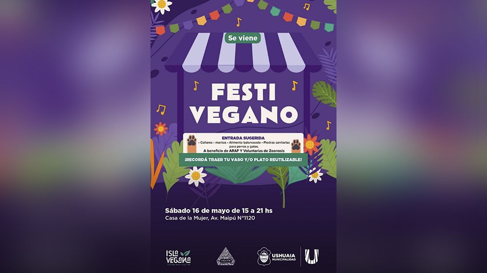 La Casa de la Mujer será sede de una nueva edición del Festi Vegano