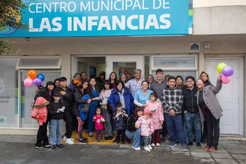 Un espacio clave para el acompañamiento infantil en Río Grande