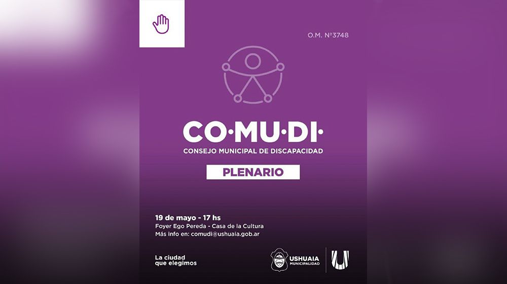Se realizará una nueva plenaria del Consejo Municipal de Discapacidad