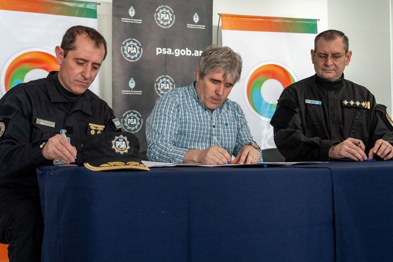 Provincia y PSA fortalecen la seguridad aeroportuaria