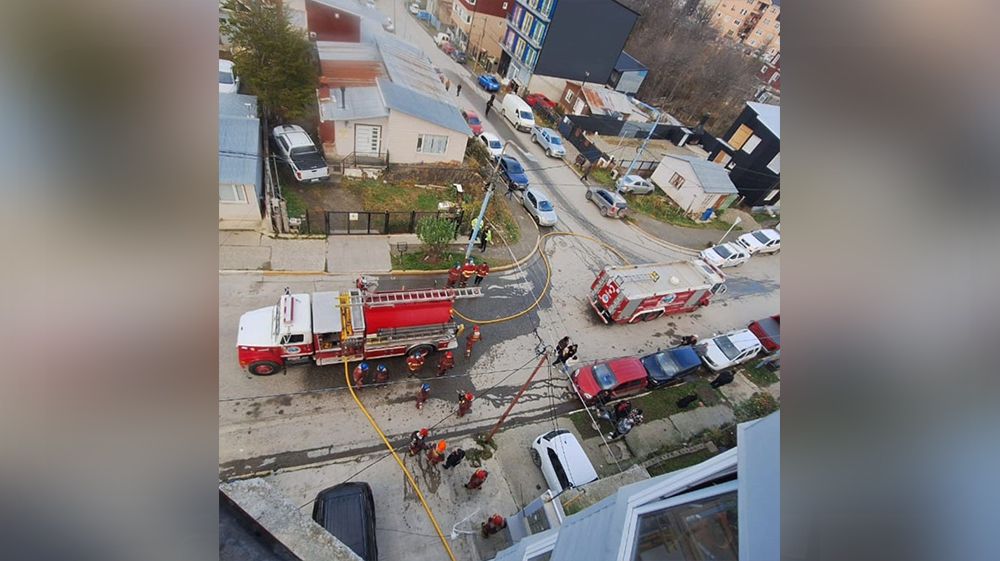 El temporal provocó incendios, voladuras y accidentes en Ushuaia
