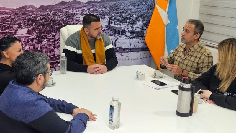 Vuoto recibió al nuevo secretario general de UPCN Tierra del Fuego