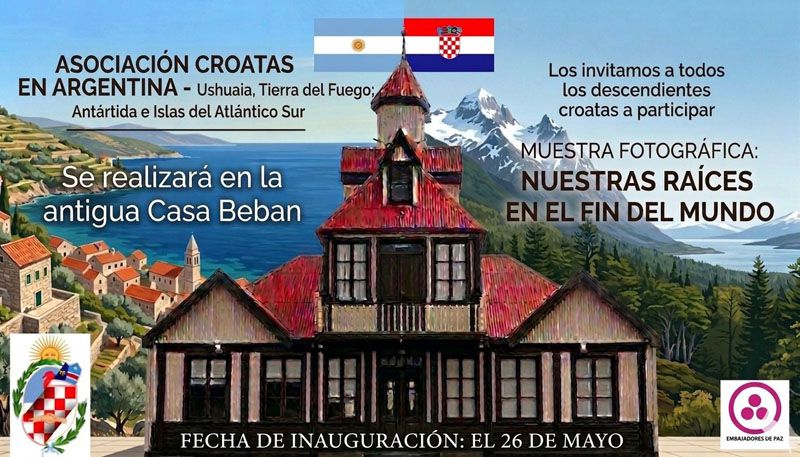 La colectividad croata impulsa talleres abiertos en Ushuaia 