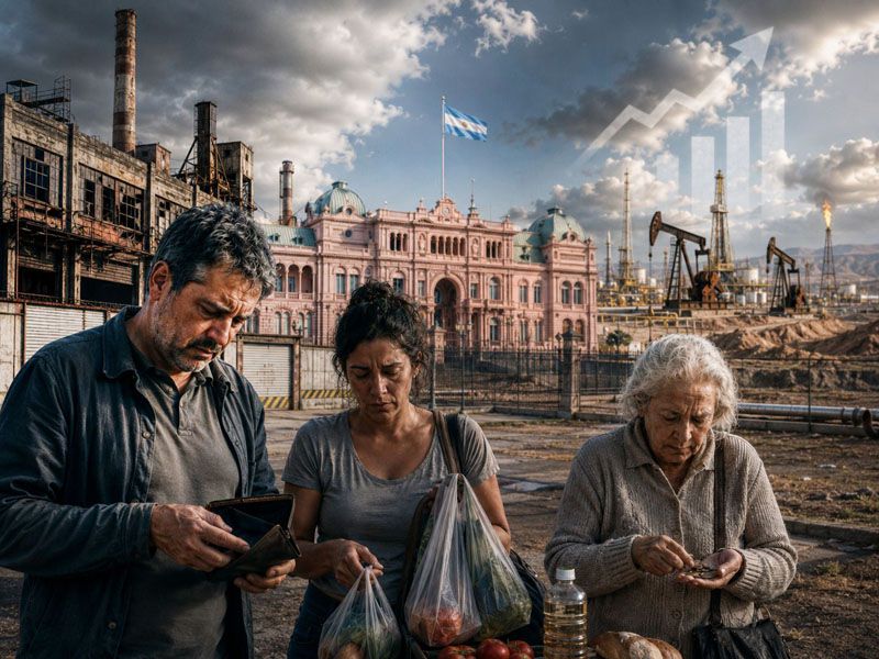 A la Argentina parece irle bien; a los argentinos, todavía no tanto