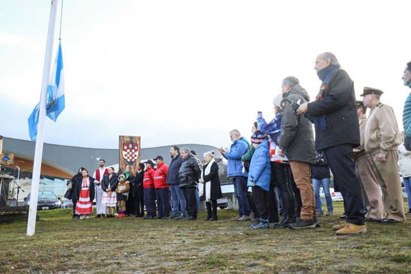 Ushuaia conmemoró el Día del Estado de Croacia 
