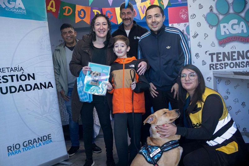 Vacunación, chipeo y adopciones en una nueva jornada municipal