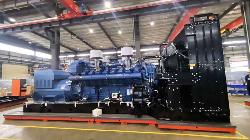 La turbina y los componentes parten desde China 