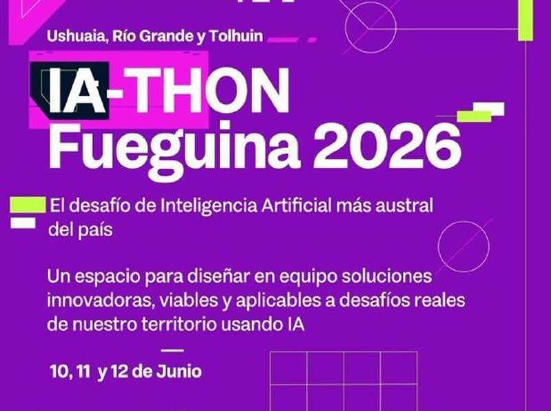 Lanzan la primera IATHON Fueguina 2026 