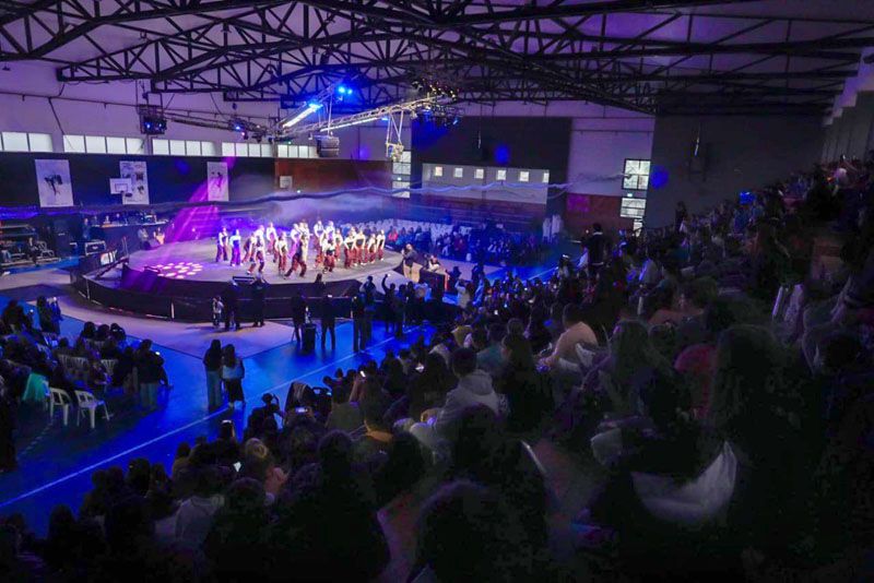 Más de 70 academias participaron del festival 