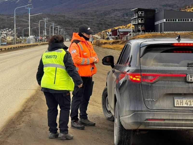 Refuerzan controles vehiculares sobre Héroes de Malvinas