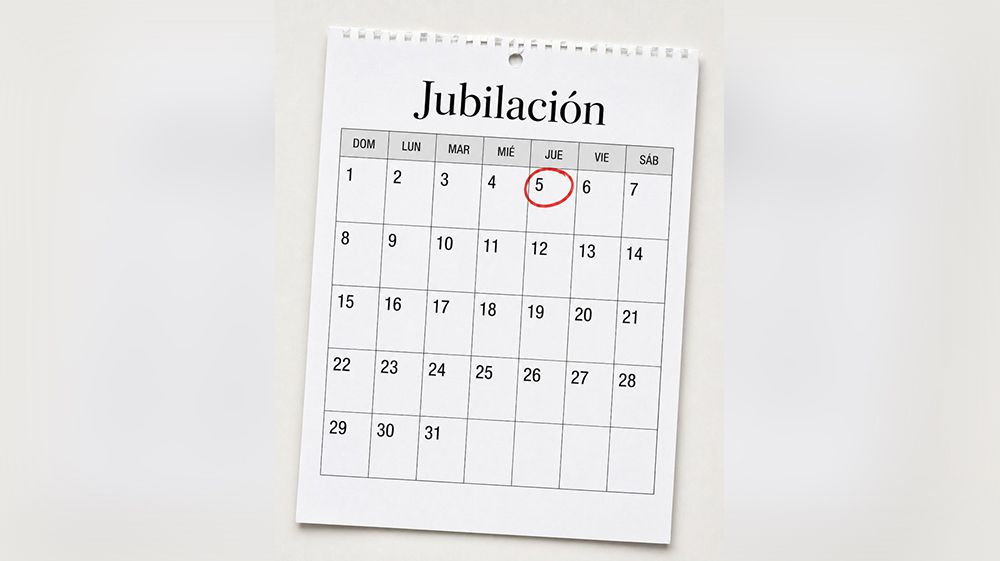 Jubilación con fecha cierta de pago 