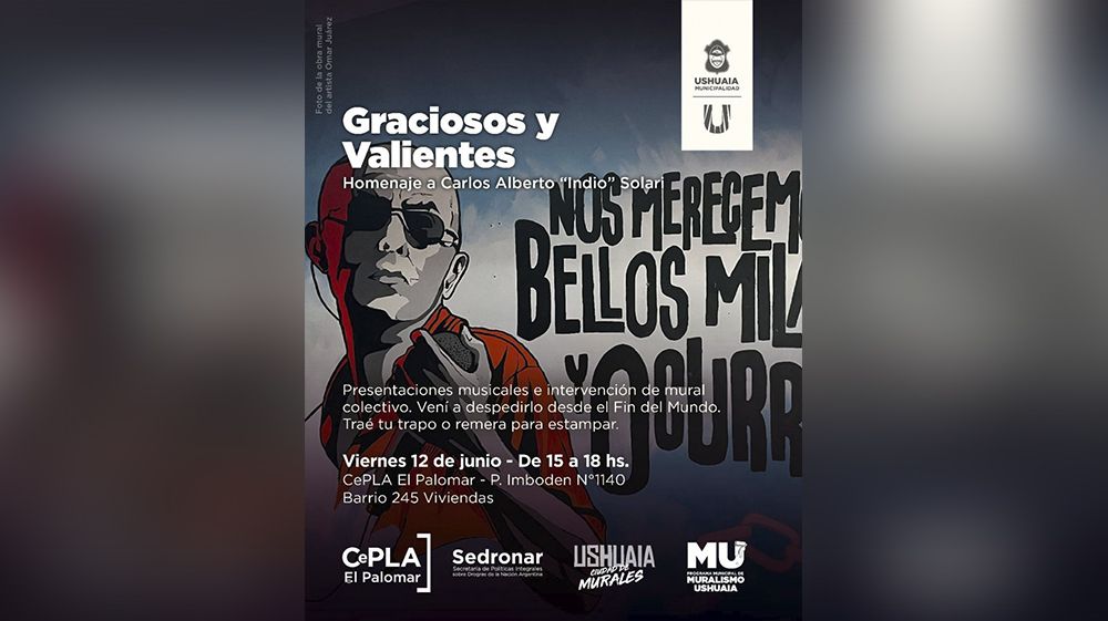 Ushuaia rendirá homenaje al Indio Solari 