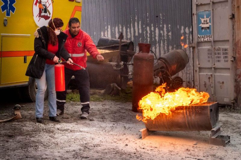 Trabajadores municipales participaron de la jornada 