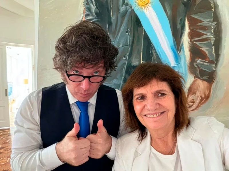 Se desgasta la presencia de Milei en redes 